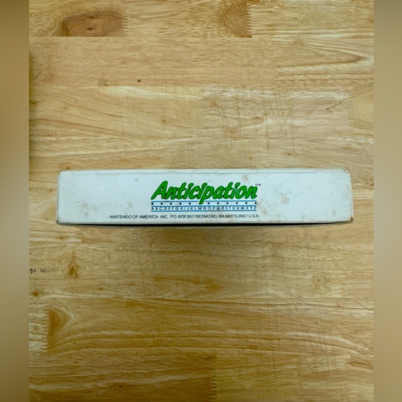 Anticipation 1988 NES CIB TESTED Complete In Box Nintendo Entertainment System - Picture 3 of 8